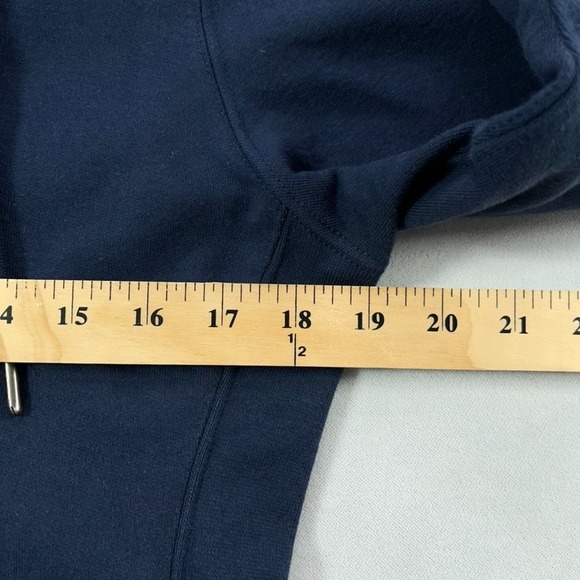 American Giant Hoodie Women Small Blue Full Zip Heavyweight Classic USA - Picture 11 of 13